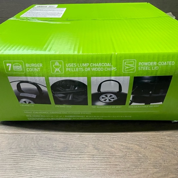 Charcoal Portable Kettle Grill - Picture 3 of 4